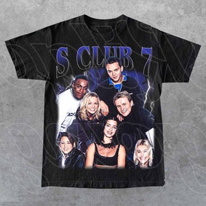 T-shirt vintage Limited S Club 7, regalo per donna e uomo T-shirt unisex
