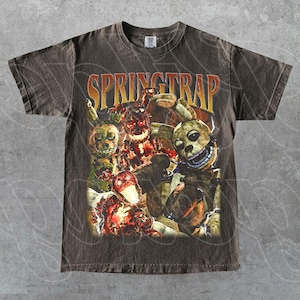 Begränsad Springtrap Five Nights At Freddy's T-shirt, present till kvinna och man Unisex T-shirt FD