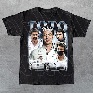 Limited Toto Wolff F1 Team Vintage T-Shirt, Gift For Woman and Man Unisex T-Shirt