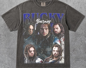 Limited Bucky Barnes Vintage T-Shirt, Gift For Woman and Man Unisex T-Shirt FD