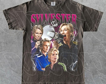 Sue Sylvester – Glee TV Show Coach Tee – Jane Lynch Cheerleading Squad Graphic Shirt – Musical Comedy Series Merch – Gift for Fan T-Shirt FD