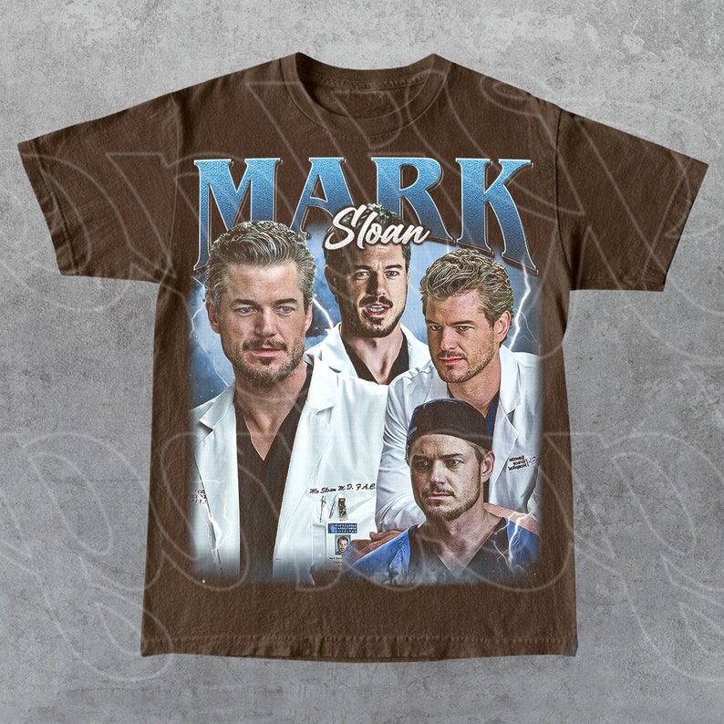 a t - shirt with a picture of two men on it