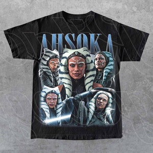 Ahsoka Star Wars Ahsoka TV Series Graphic Tee – Jedi Warrior Retro Shirt – Galaxy Saga Merch, Fan Gift For Woman and Man Unisex T-Shirt
