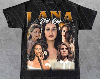 Limited Lana Del Rey Vintage T-Shirt, Gift For Woman and Man Unisex T-Shirt