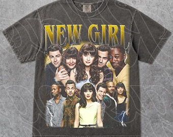 Limited New Girl Vintage T-Shirt, Gift For Woman and Man Unisex T-Shirt FD