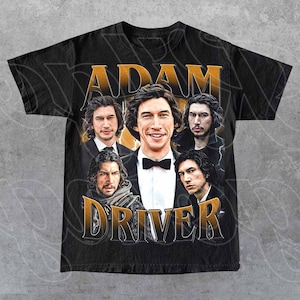 Adam Driver Actor Limited Vintage T-Shirt, Gift For Woman and Man Unisex T-Shirt