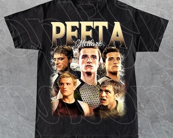 Peeta Mellark vintage T-shirt, cadeau voor vrouw en man Unisex T-shirt, Limited Peeta Mellark retro uniseks shirt, cadeau voor fan RZ