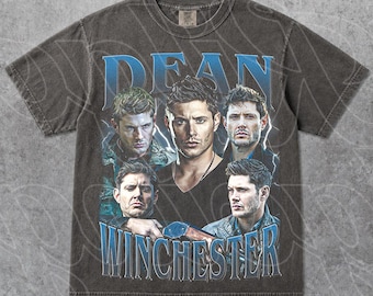 Limited Dean Winchester Vintage T-Shirt, Gift For Woman and Man Unisex T-Shirt FD