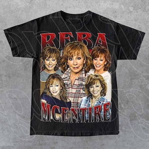 Begrenztes Reba McEntire Vintage T-Shirt, Geschenk für Frau und Mann Unisex T-Shirt
