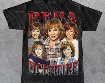 Limited Reba McEntire Vintage T-Shirt, Gift For Woman and Man Unisex T-Shirt