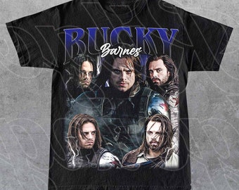 Limited Bucky Barnes Vintage T-Shirt, Gift For Woman and Man Unisex T-Shirt FD