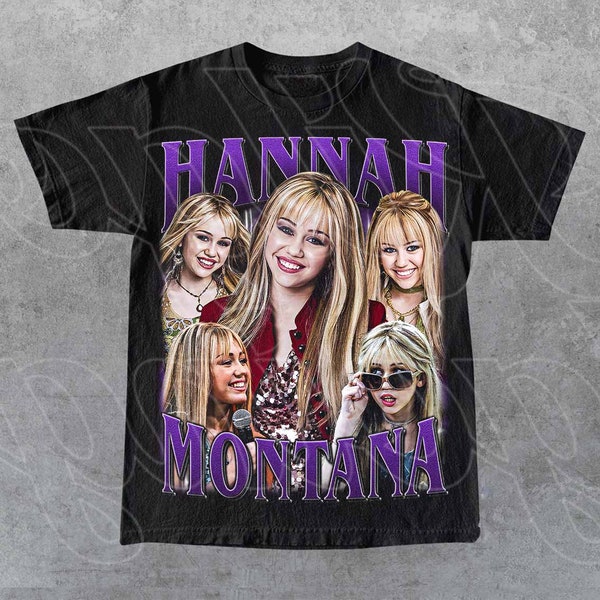 Limited Hannah Montana Vintage T-Shirt, Gift For Woman and Man Unisex T-Shirt