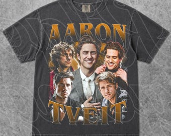 Limited Aaron Tveit Vintage T-Shirt, Gift For Woman and Man Unisex T-Shirt FD