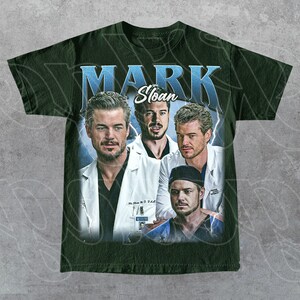 a t - shirt with a picture of two men on it
