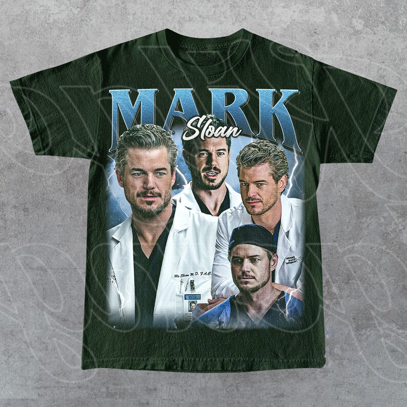 a t - shirt with a picture of two men on it