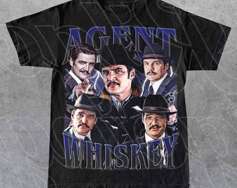 Limited Agent Whiskey Vintage T-Shirt, Gift For Woman and Man Unisex T-Shirt