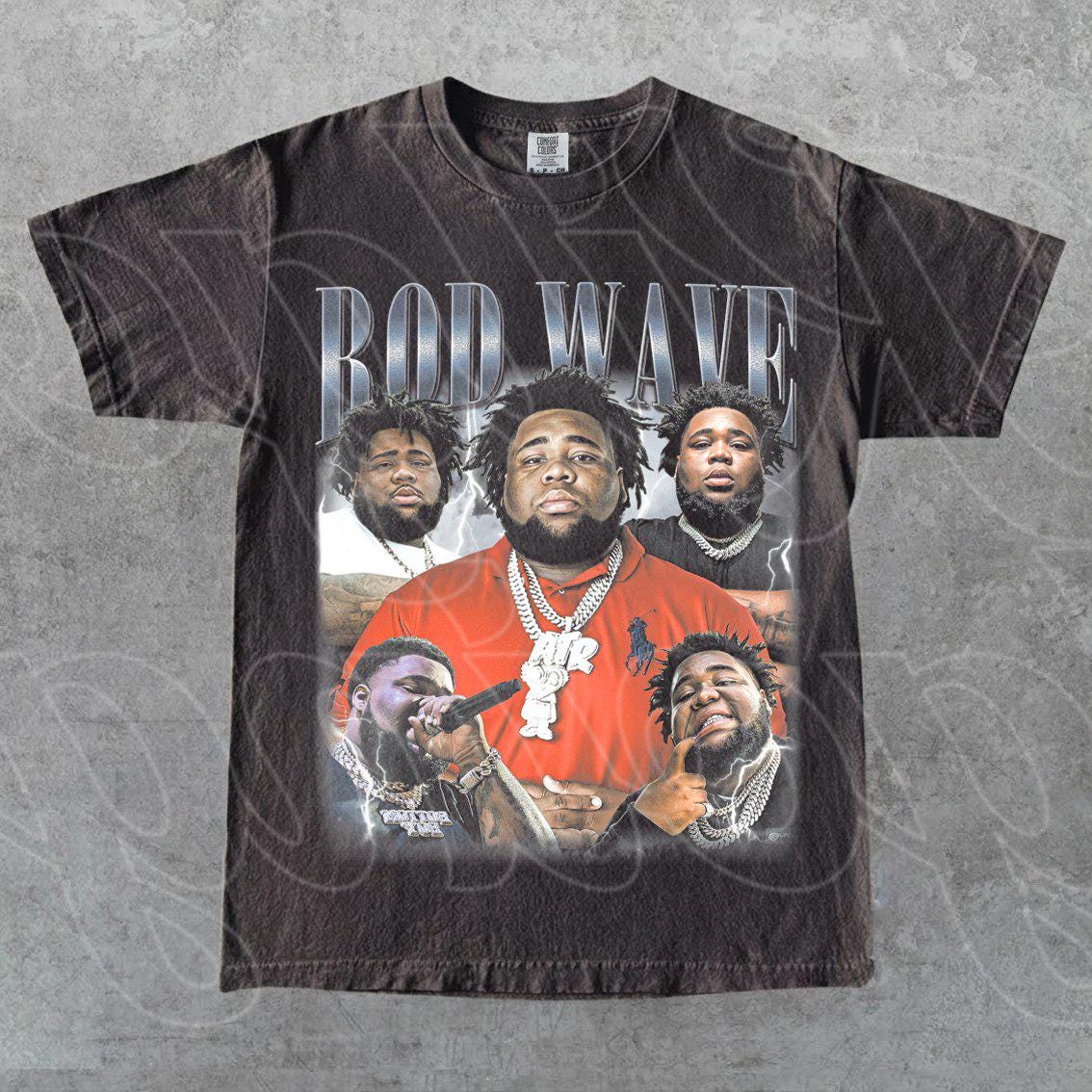 Rod Wave Rapper & Singer Graphic Tee, Hip Hop Music Star, Retro