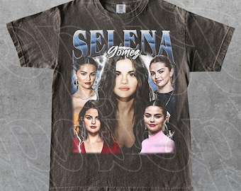 Limited Selena Gomez Vintage T-Shirt, Gift For Woman and Man Unisex T-Shirt FD