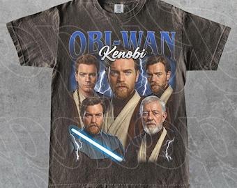 Obi-Wan Kenobi Shirt, Star Wars T Shirt, Star Wars Shirt, Obi-Wan Kenobi Shirt, Vintage Star Wars Shirt, Obi-Wan Kenobi Gifts, Gifts RZ