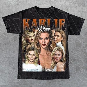 Grafisch T-shirt Karlie Kloss Runway Supermodel – mode-icoonmerchandise – Victoria's Secret Angel-shirt, fancadeau voor vrouw en man T-shirt uniseks