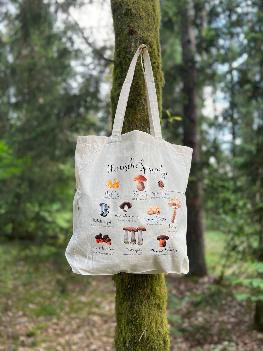 TGFIX Pilzsammeltasche Aus Netz - Mit Verstellbarem Schultergurt Für Wald & Wiese