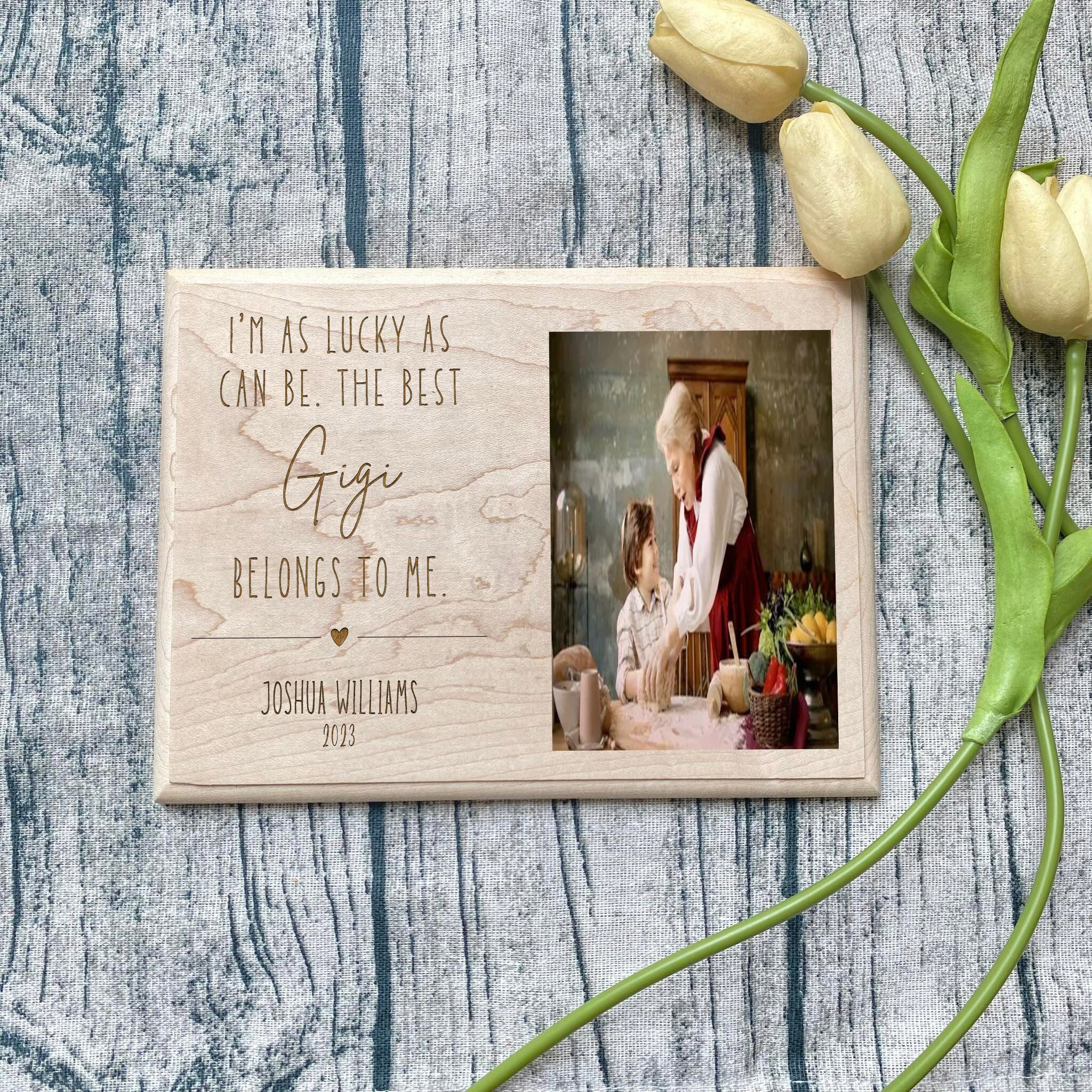 Gigi Gift Personalized Gigi Picture Frame Mother's Day Etsy