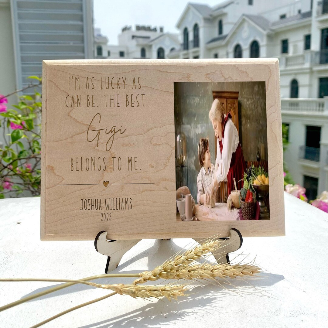 Gigi Gift Personalized Gigi Picture Frame Mother's Day Etsy