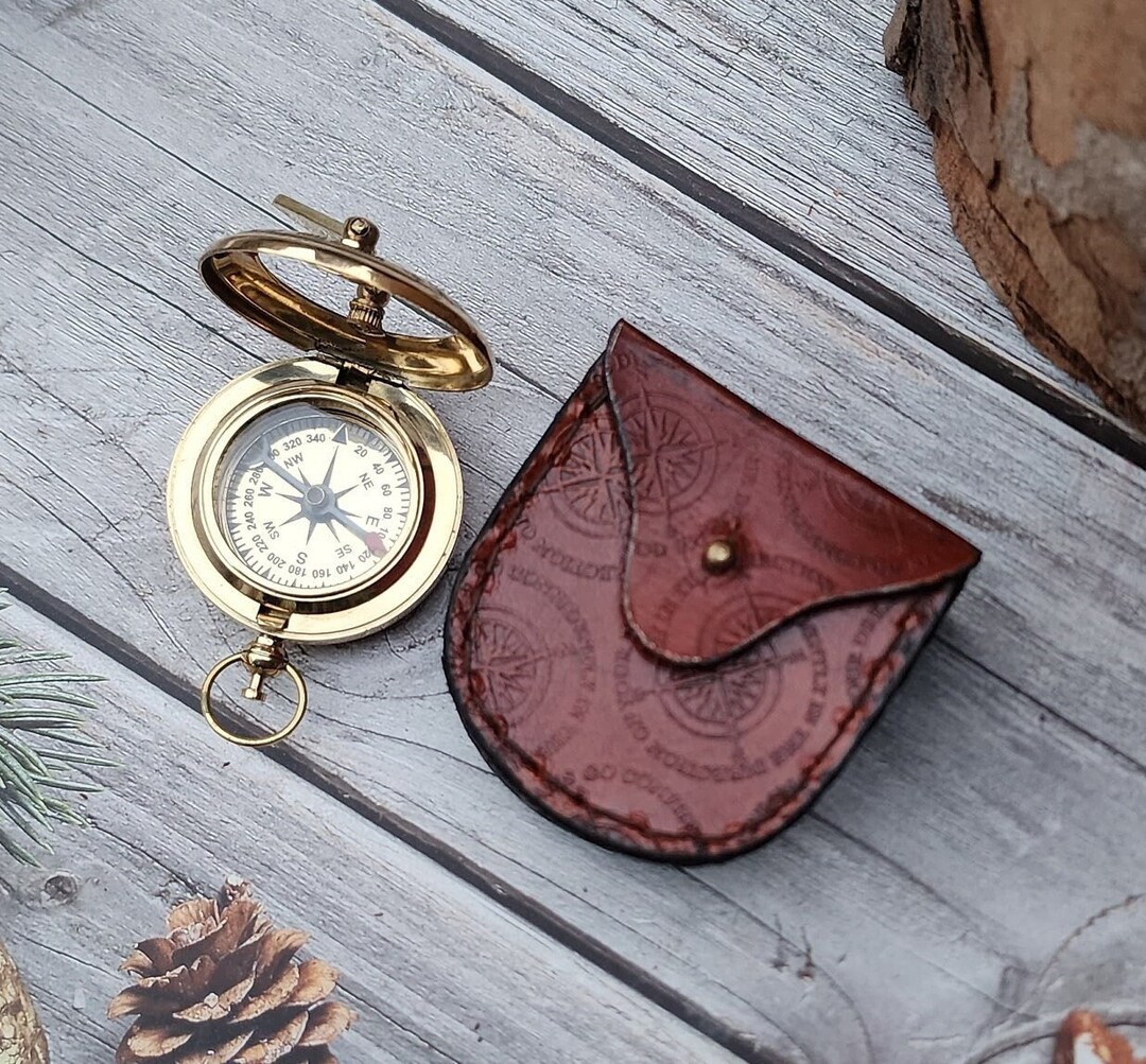 Personalized Compass Birthday Gifts for Him, Anniversary Gift for ...