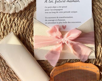 Personalized Wooden Birthing Comb – Gift for Expectant Mothers – Gift for Pregnant Women – Baby Shower & Postpartum