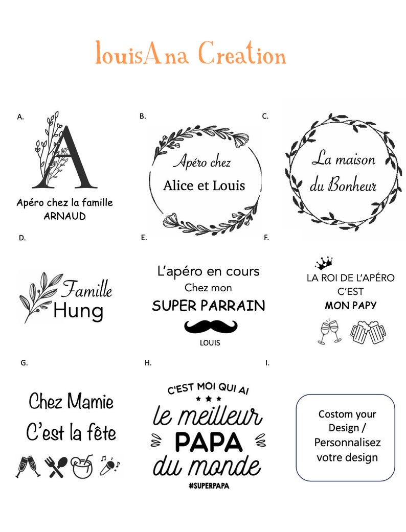 planche à découper personnalisée apéro / Cadeau mariage anniversaire / Cadeau pendaison crémaillère / Cadeau Saint Valentin pour lui image 4