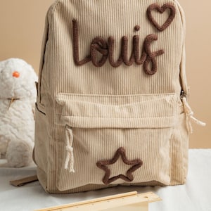 Sac à dos personnalisé pour tout-petit, sac maternelle avec prénom, sac enfant personnalisé, sac prénom enfant, cadeau d’anniversaire enfant