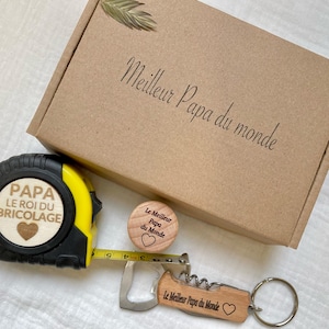 Personalized Gift Box - Ideal Gift Box for Husband, Dad, Grandpa and Godfather / Perfect Gift for Christmas, Birthday, Father's Day and New Year