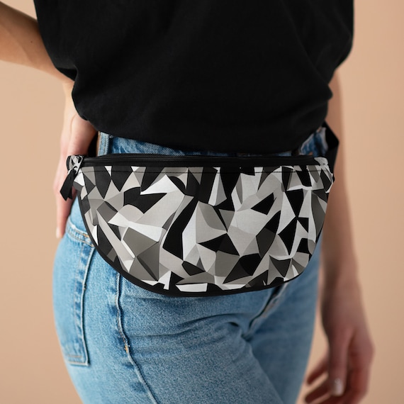 Geometric top fanny pack