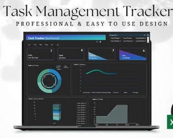 Task Tracker, To Do List Template, Project Tracker, Activity Tracker, Project Planner, Excel Planner, Project Templates