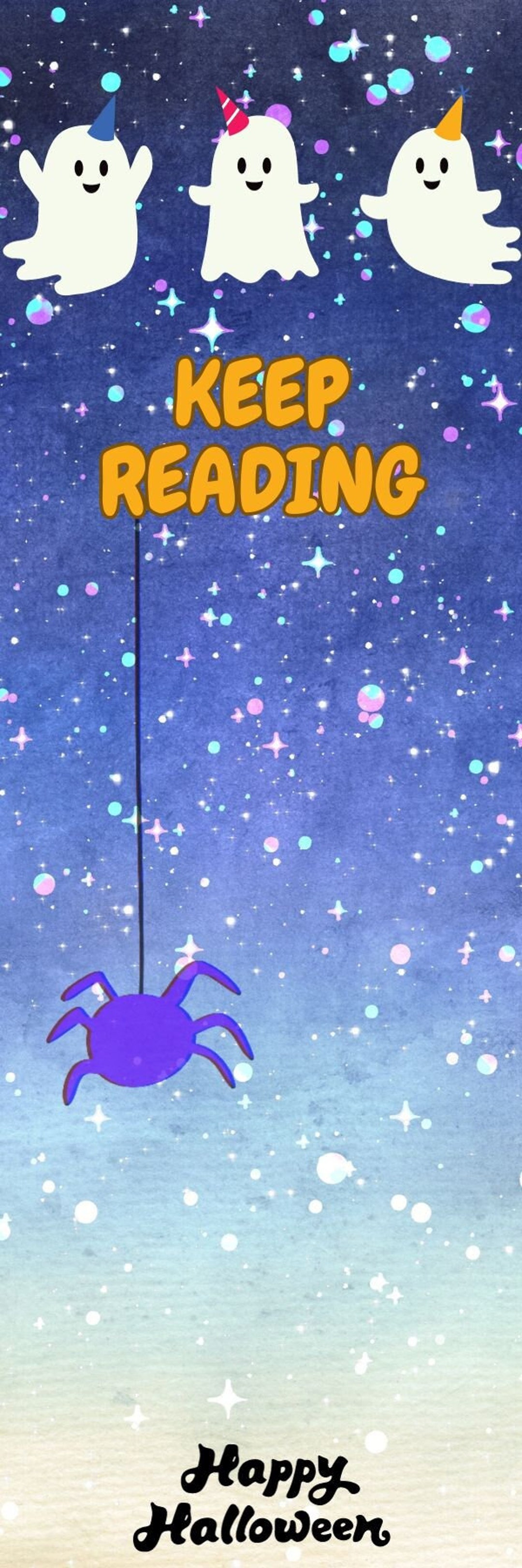 Cute Halloween Bookmarks Segnalibri printable Bookmarks Etsy