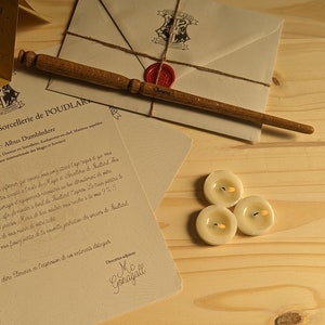 Harry le Magicien Cadeau de pâtisserie – Baguette cuillère en bois –  Inscription gravée – Cadeau de cuisine pour homme et femme – Article non  officiel