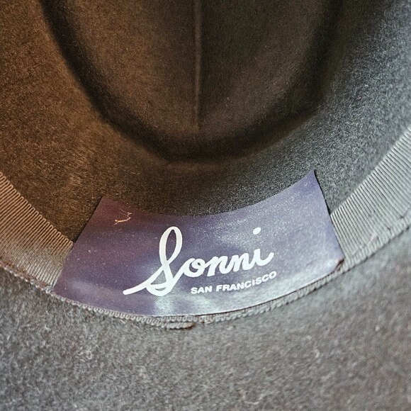Vintage Sonni San Francisco Wool Felt Hat Made in USA - Etsy
