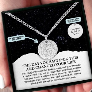 Collier sobriété personnalisé pour homme, cadeau sobre, anniversaire sobre, chaîne cubaine, cadeau jalon pour la récupération d'une dépendance, cadeau d'encouragement