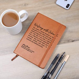 Personalized Adult Baptism Gift | JW Baptism Journal | Walking With Jehovah image 7