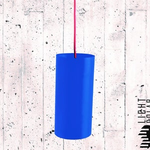 Minimalist hanging lamp Abbe! BLUE
