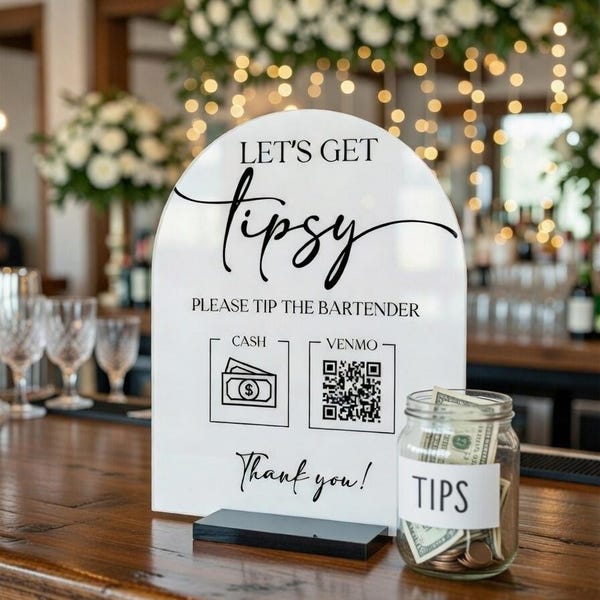 Tip Sign - Etsy