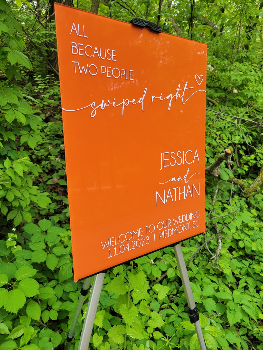 Acrylic to Wedding Sign Acrylic Wedding Sign Wedding Etsy