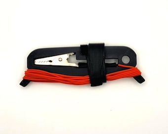 EFHW Counterpoise Wire with Clip | 40-10M or 80-10M End Fed | Amateur Radio