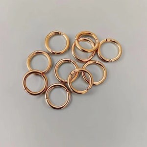 Stackable Gauges Jewelry /Stainless Steel Clicker Rings Ear Hangers /Stackable Gauges Jewelry image 4