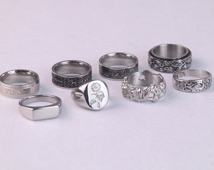 Silver ring - Etsy AU