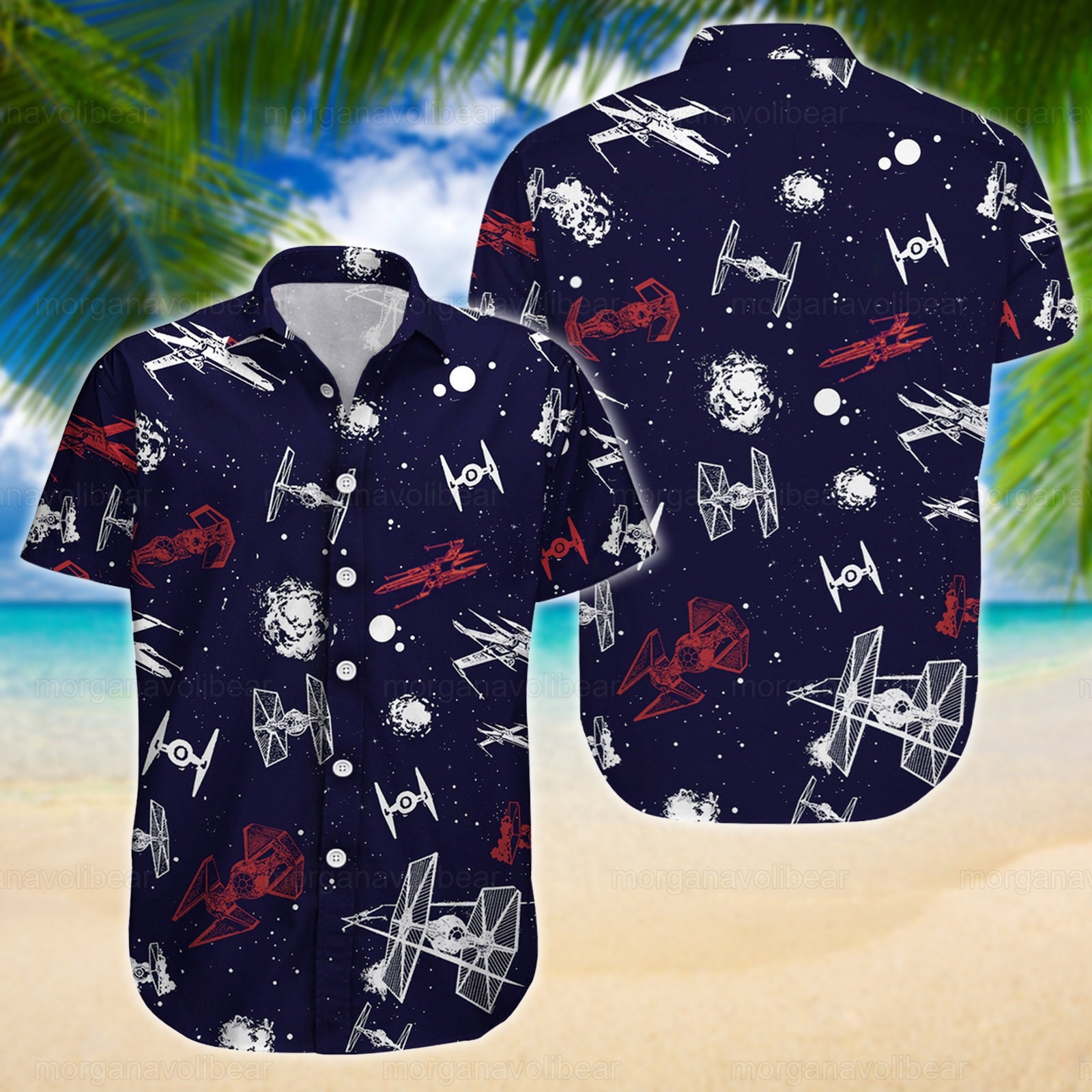 Galaxy Edge Hawaii Short Sleeve Shirt Star Wars Hawaiian Shirt