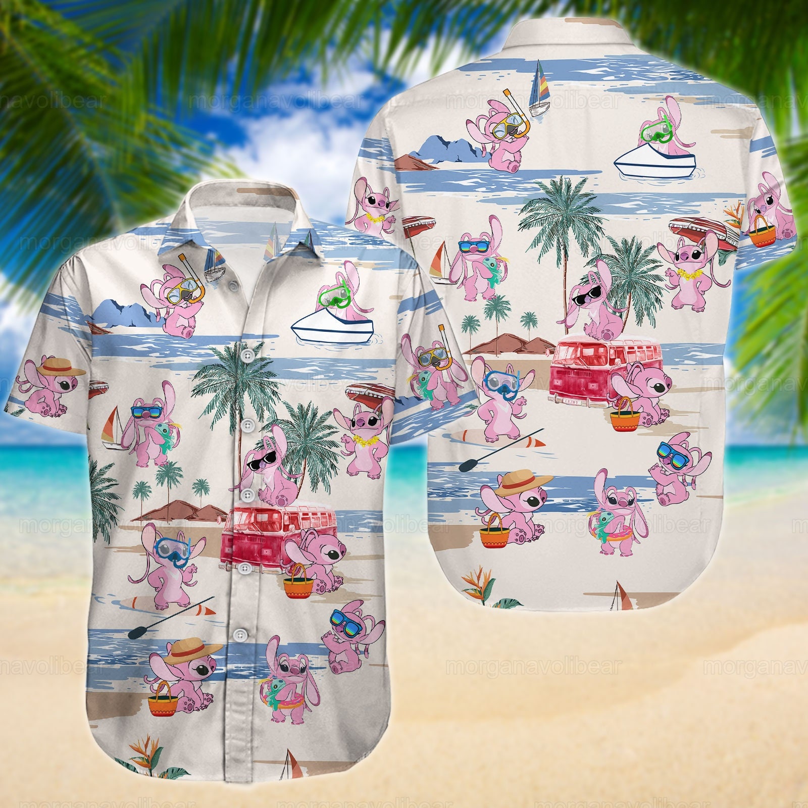 Discover Camisa Hawaiana Lilo and Stitch, Lilo And Stitch Hawaiian Shirt, Dibujos Animados Lindos Regalo, Stitch Summer Vacation Holiday Shirt Unisex