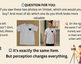 Verander uw kledingfoto's in mockups met sjablonen - ideale service voor online verkoop