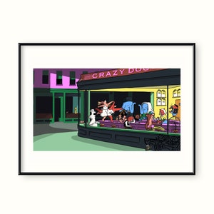 The Crazy Dog - Limited Edition Poster