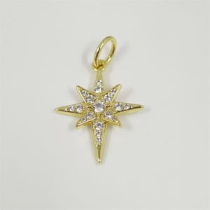 pandora sparkling north star dangle charm